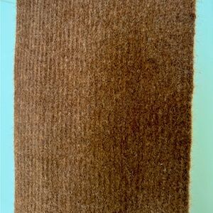 Long brown scarf. Heavy weight